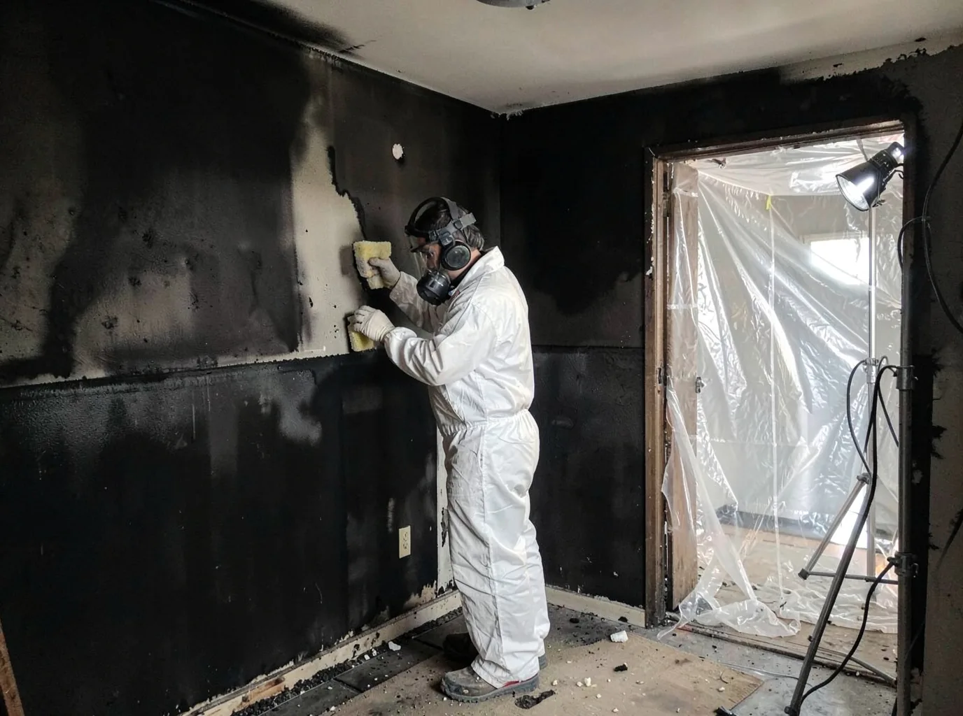 Fire Damage Restoration company in Canova, SD
